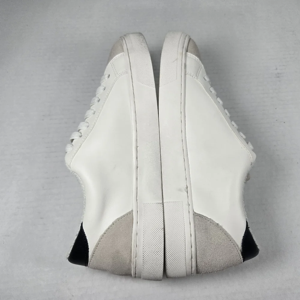 Steve Madden Rezume Silver Glitter Star Sneakers with Suede Women's Size 7 - Picture 6 of 11